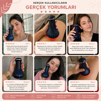 Vakumlu Selülit Giderici Masaj Aleti
